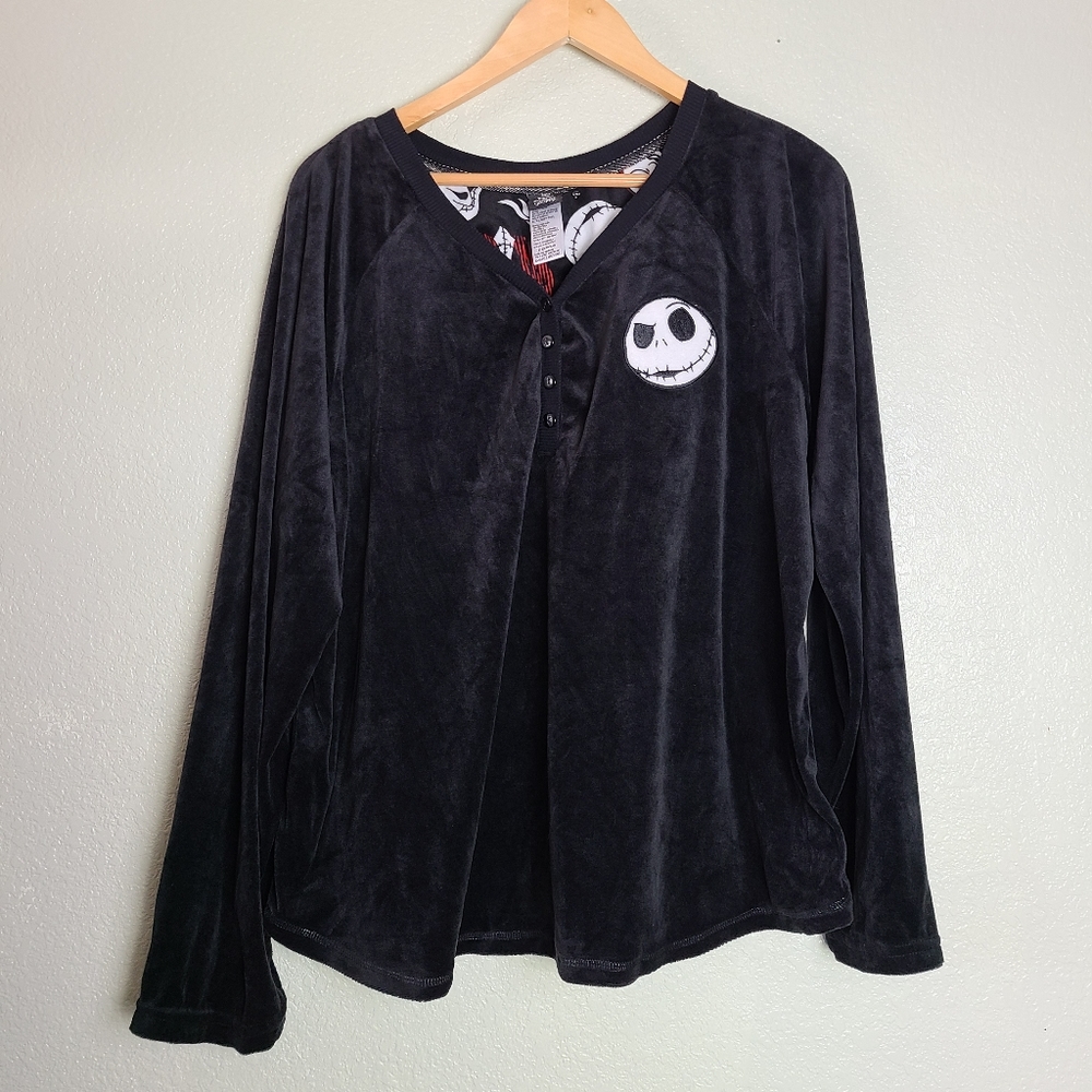 Nightmare Before Christmas Fuzzy Top